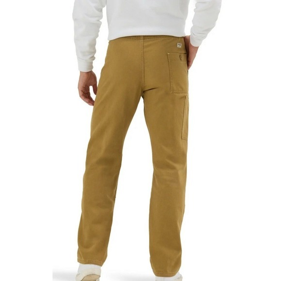 WRANGLER  Men's Straight Leg‎ Cargo Pants Size S/P 29-31 Drawstring Waist P2 - Picture 1 of 16